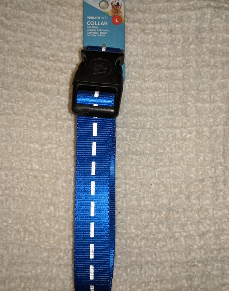 NWT! Large Reflective Dog Collar (15"-26" Neck) - Picture 1 of 7
